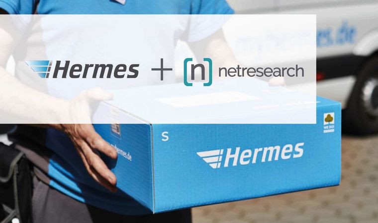 Partnerschaft Netresearch Hermes