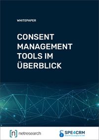 Whitepaper Marktüberblick Consent Management Tools - Cover