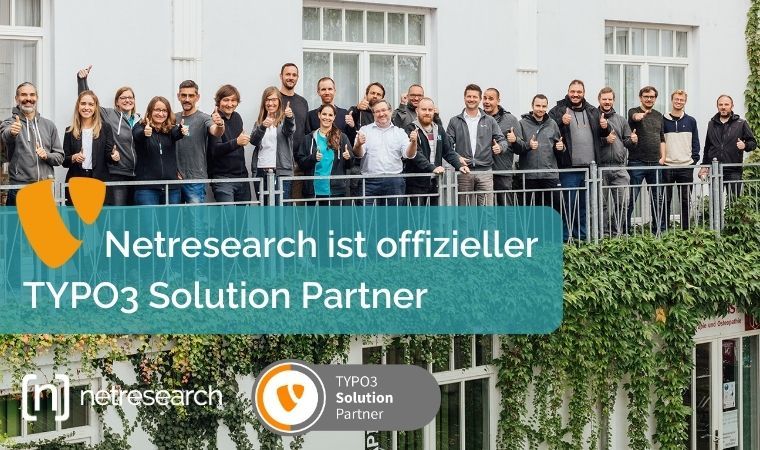 Netresearch ist TYPO3 Solution Partner