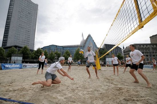 [Translate to English:] Netresearch beim Sachsen Beach