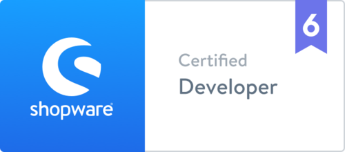 Shopware 6 certified developer