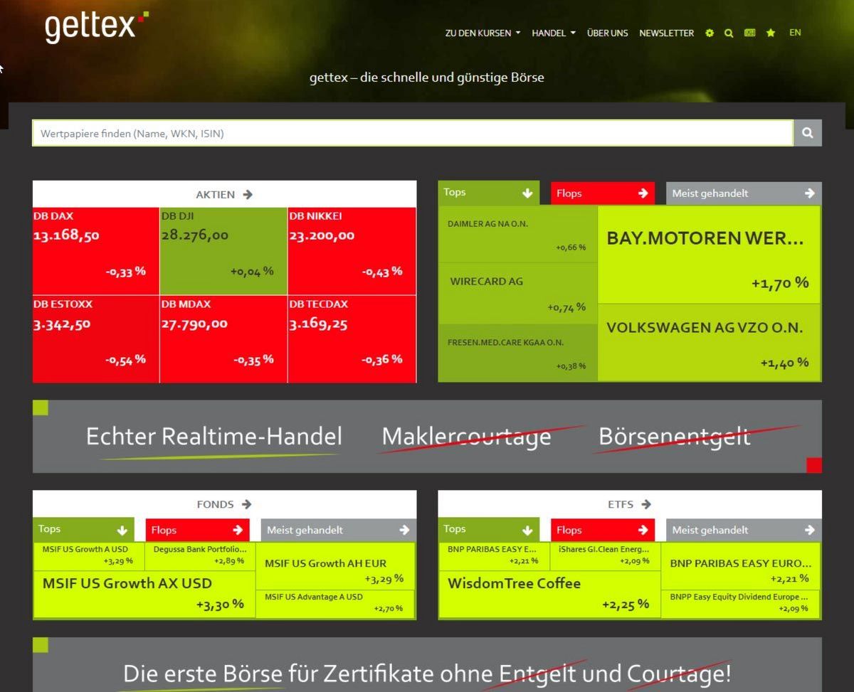 gettex Website