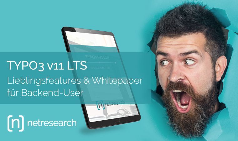 Teaser: Whitepaper TYPO3 v11 LTS - Whitepaper Preview