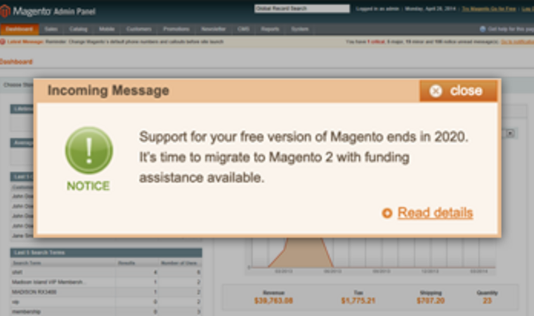 Magento 1 Migration