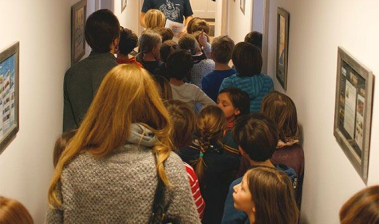 Roomtour mit André Lademann für eine Schulklasse bei Netresearch