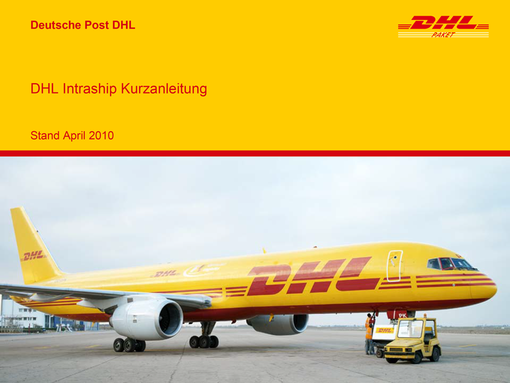 DHL Intraship Manual