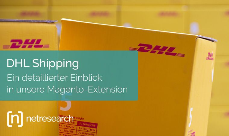 Titelbild DHL Shipping Magento Extension