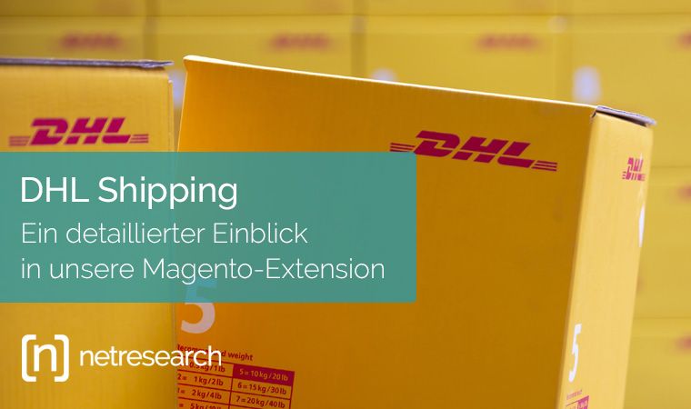 Titelbild DHL Shipping Magento Extension Titelbild DHL Shipping Magento Extension
