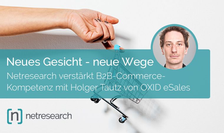 Teaser Holger Tautz von OXID eSales und Verstärkung im Bereich B2B Commerce