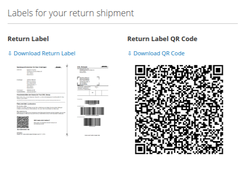 Return label - DHL Shipping by Netresearch