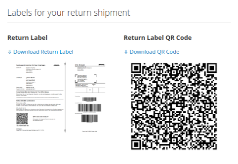 DHL Shipping extension for Magento 2 - Return label Return label - DHL Shipping by Netresearch