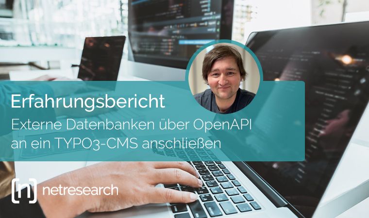 Titelbild Blogbeitrag Anschluss externe Datenbanken an TYPO3