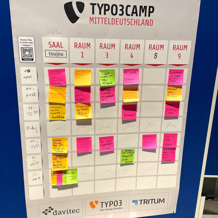 TYPO3 Camp Mitteldeutschland: Sessions an Tag 2