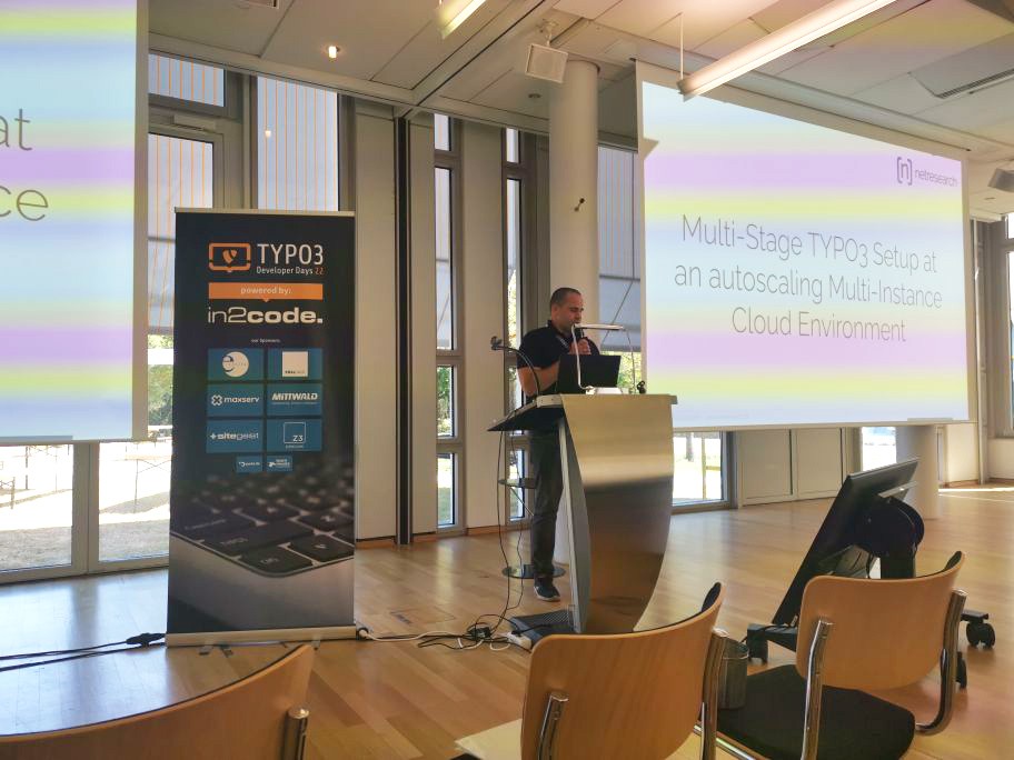 Tobias Head of DXP Pro-Session-Vortrag bei den TYPO3 Developer Days 2022