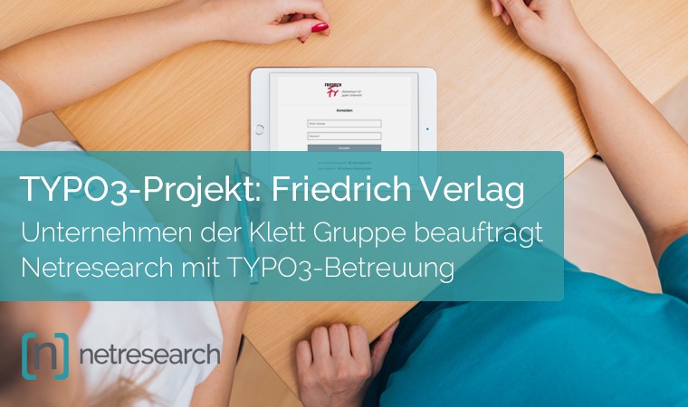 Friedrich Verlag - Klett Gruppe - TYPO3-Projekt