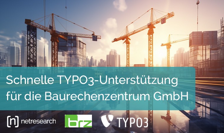 Baurechenzentrum GmbH: TYPO3-Erstanalyse & -Betreuung