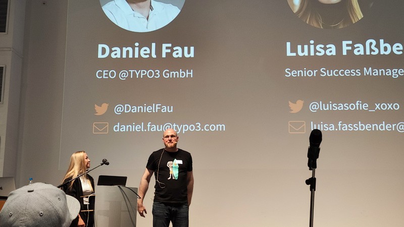 TYPO3Camp Dresden 2024: Daniel Fau & Luisa Faßbender