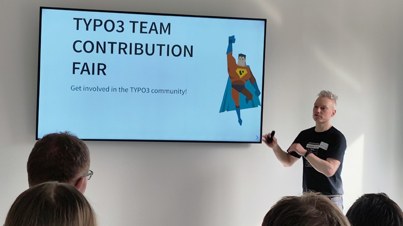 TYPO3Camp Dresden 2024: Session TYPO3 Team Contribution