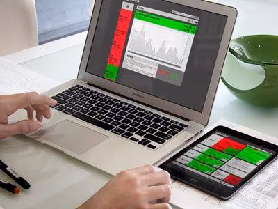 Gettex auf einem Tablet