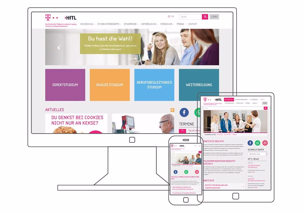 HfTL Website responsive HfTL Website responsive
