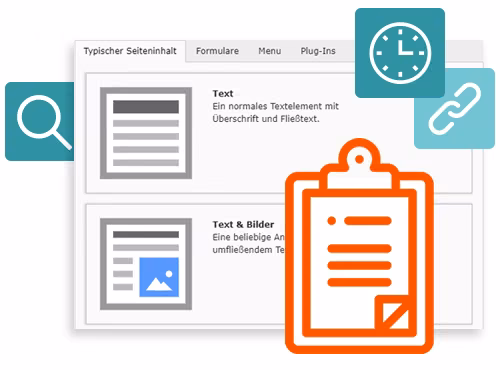 TYPO3 Zeitsparende Funktionen TYPO3 Zeitsparende Funktionen