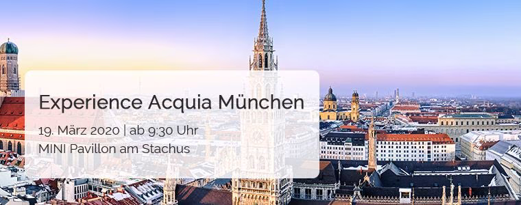 Skyline von München mit einer Aufschrift