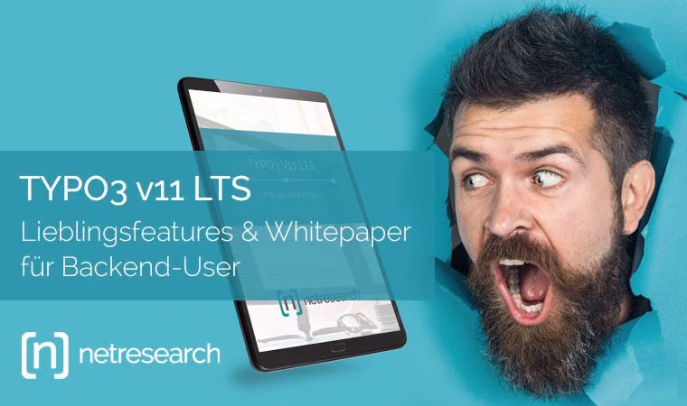 Teaser: Whitepaper TYPO3 v11 LTS - Whitepaper Preview