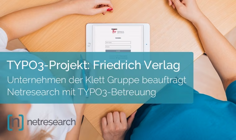 Friedrich Verlag - Klett Gruppe - TYPO3-Projekt
