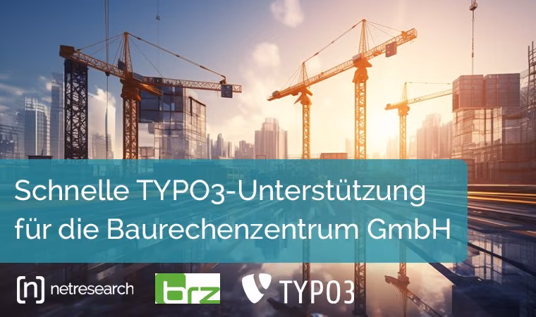 Baurechenzentrum GmbH: TYPO3-Erstanalyse & -Betreuung