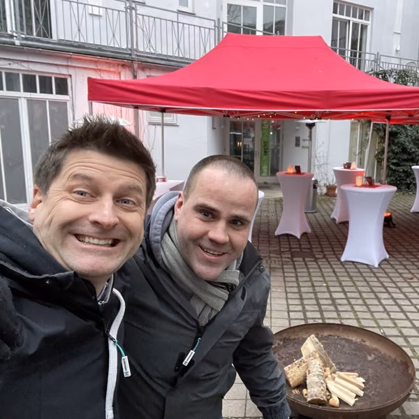 Neujahrs-Glühen 2023: Thomas Wilhelm & Tobias Hein