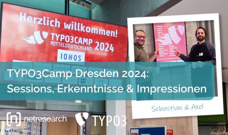 Netresearch Mitarbeiter auf dem TYPO3 Camp Dresden