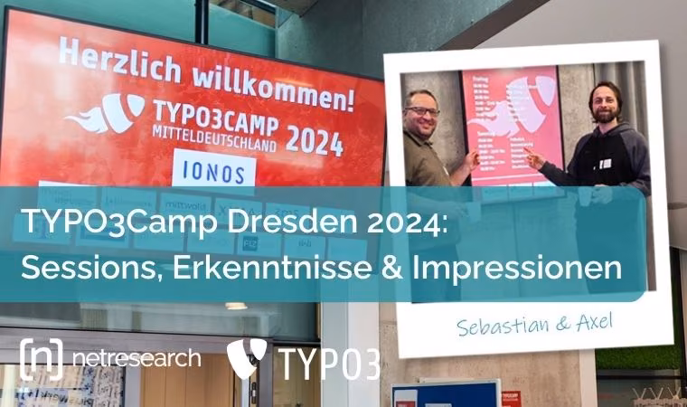 Netresearch Mitarbeiter auf dem TYPO3 Camp Dresden