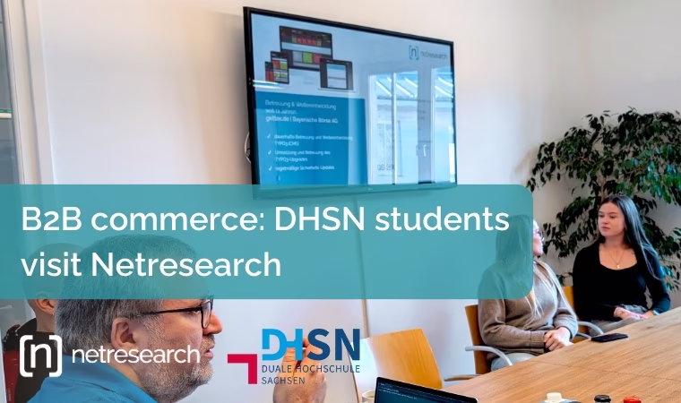 Gastvorlesung Duale Hochschule Sachsen bei Netresearch (EN)