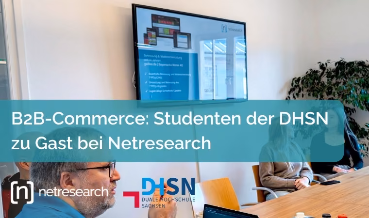 Gastvorlesung Duale Hochschule Sachsen bei Netresearch