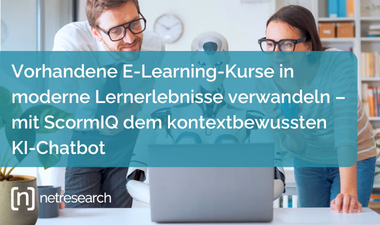 ScormIQ - KI-gestütztes Lernen im Unternehmen
